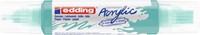 Acrylmarker edding e-5400 3D double liner opulent turquoise-2