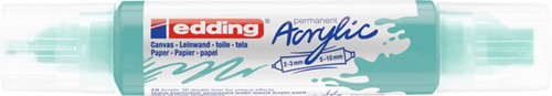 Acrylmarker edding e-5400 3D double liner opulent turquoise-2