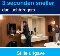 Handdoekdispenser Tork H5 Elevation PeakServe klein zwart 552558-3