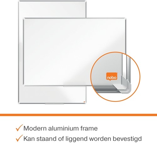 Whiteboard Nobo Premium Plus 60x90cm emaille-17
