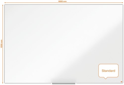 Whiteboard Nobo Impression Pro 120x180cm emaille-4