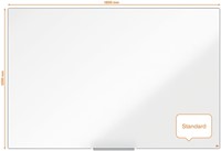 Whiteboard Nobo Impression Pro 120x180cm staal-4