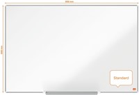 Whiteboard Nobo Impression Pro 60x90cm staal-10