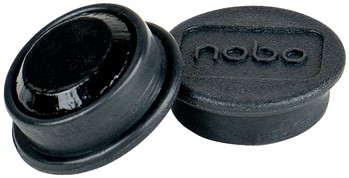 Magneet Nobo 13mm zwart 10 stuks-3
