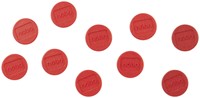 Magneet Nobo 24mm rood 10 stuks-2