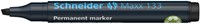 Permanent marker Schneider Maxx 133 schuin 1-4mm zwart-3