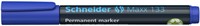 Permanent marker Schneider Maxx 133 schuin 1-4mm blauw-2