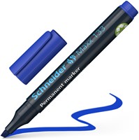 Permanent marker Schneider Maxx 133 schuin 1-4mm blauw-4