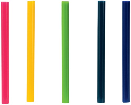 Lijmpatroon Rapid 7mm 5 kleuren assorti 36 stuks-3