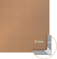 Prikbord Nobo Impression Pro widescreen 69x122cm kurk-5