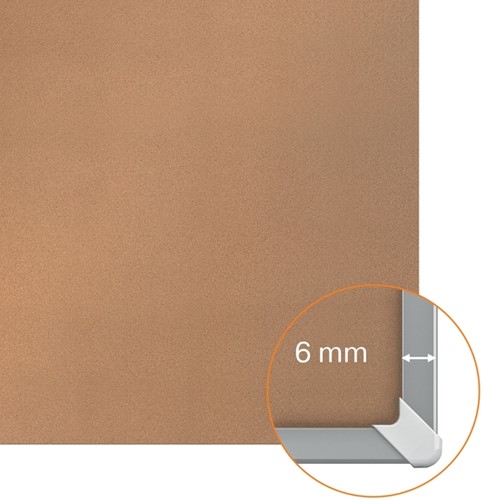 Prikbord Nobo Impression Pro widescreen 69x122cm kurk-5