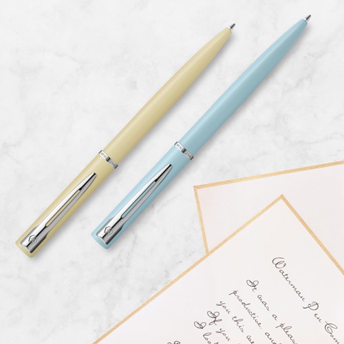 Balpen Waterman Allure pastel blue CT medium-1