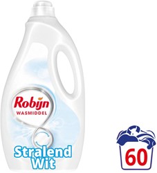 Wasmiddel Robijn vloeibaar 3L stralend wit 60 scoops