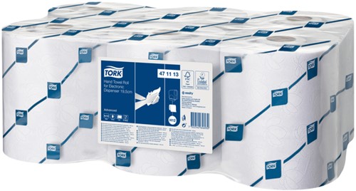 Handdoekrol Tork H12 Advanced 2-laags 143m wit 471113