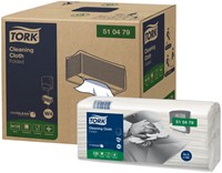 Reinigingsdoek Tork W4 Premium gevouwen 1-laags 4x120 vel wit 510479-2