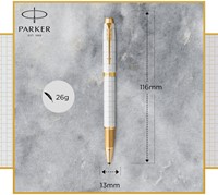 Rollerpen Parker IM Premium pearl GT fijn-5