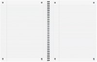 Spiraalblok Oxford Origin A4+ lijn 140 pagina's 90gr zwart-3