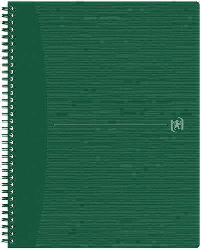 Spiraalblok Oxford Origin A4+ lijn 140 pagina's 80gr groen