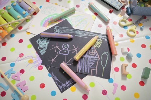 Kleurpotloden STABILO 880 woody inclusief puntenslijper pastel assorti etui à 6 stuks-2