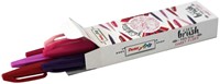 Brushpen Pentel Sign SES15C Sweet Flora assorti 6 stuks