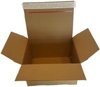 Quickbox IEZZY 400x260x250mm B-golf bruin 10 stuks