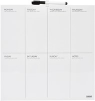 Planbord Desq week 35x35cm magnetisch