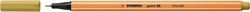 Fineliner STABILO point 88/66 fijn khaki