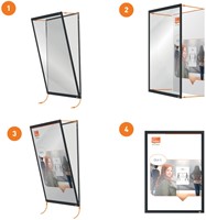 Kliklijst Nobo Impression Pro A4 zwart-10