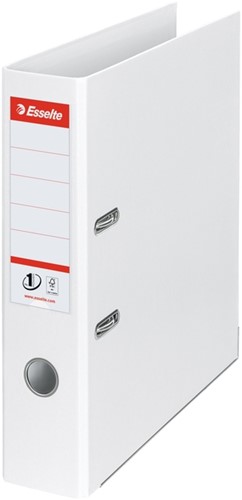 Ordner Esselte No.1 72mm PP 30% gerecycled folie Multipack wit 5 stuks-2