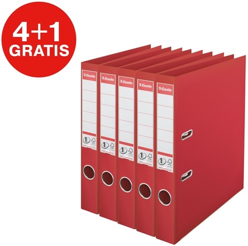 Ordner Esselte No 1 Power PP 50 mm rood 5 stuks-2