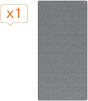 Draagbaar whiteboard en memobord Nobo Move & Meet 90x180cm-2
