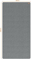 Draagbaar whiteboard en memobord Nobo Move & Meet 90x180cm-3