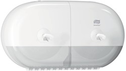 Toiletpapierdispenser Tork T9 Elevation SmartOne klein duo wit 682000