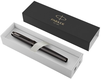 Rollerpen Parker IM Monochrome bronze fijn-2