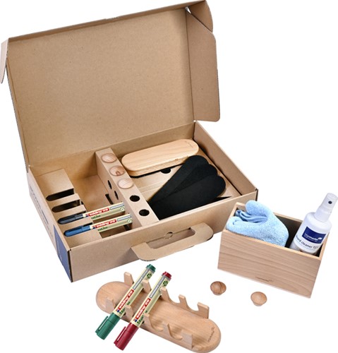 Whiteboard accessoire starter kit Legamaster WOODEN 17 stuks-3