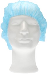 Haarnet CMT bouffant non-woven L 53cm PP blauw 100 stuks