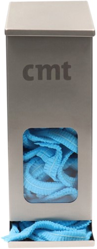 Haarnet CMT clip non-woven M 50cm PP blauw 100 stuks-3