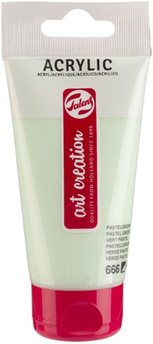 Acrylverf Talens Art Creation 666 pastelgroen tube à 75ml