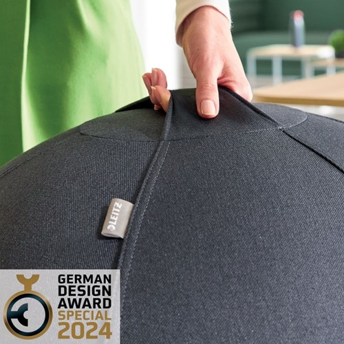 Actieve zitbal Leitz Ergo Cosy grijs-11