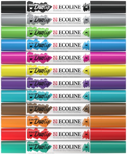 Duotip Talens Ecoline set à 12 stuks basis