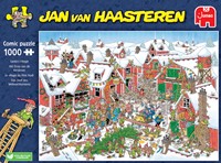 Puzzel Jan van Haasteren Santa's Village 1000 stukjes-3