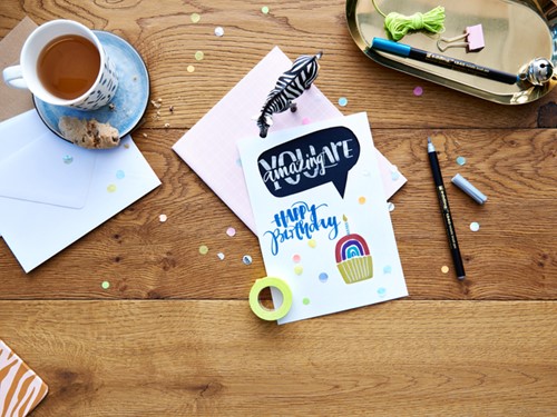 Brushpen edding 1340 metallic assorti set à 6 stuks-2