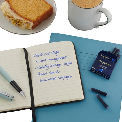 Vulpen Waterman Allure pastel blue CT fijn-2
