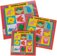 Vouwblaadjes vierkant 20x20cm 65gram assorti 90 vel-3