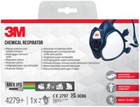 Masker 3M chemische stoffen FFABEK1 P3 D filters