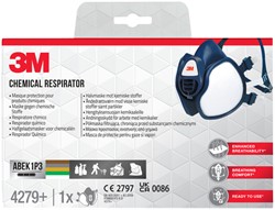 Masker 3M chemische stoffen FFABEK1 P3 D filters