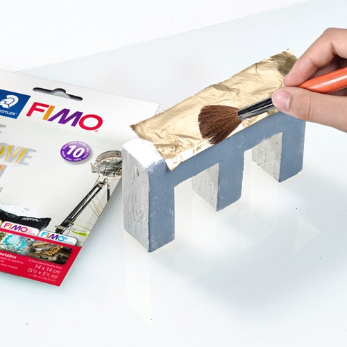 Bladmetaal Staedtler Fimo 8781 14x14cm goud 10 vel-2