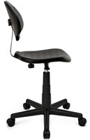 Werkstoel Euroseats Tarente Medium zwart-3