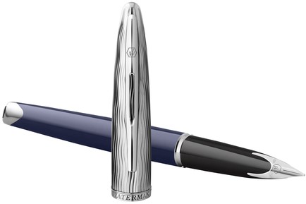 Vulpen Waterman Carène L'essence du blue deLuxe CT medium-4