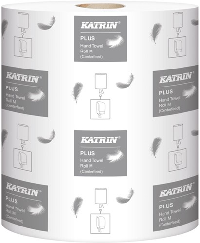 Poetspapier Katrin Plus medium 1-laags 870 vel wit 64403